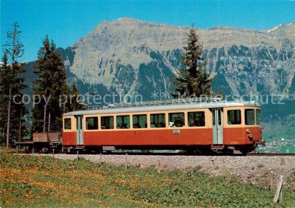 Bergbahn Lauterbrunnen-Muerren BLM Elektrischer Triebwagen Be 4/4 23