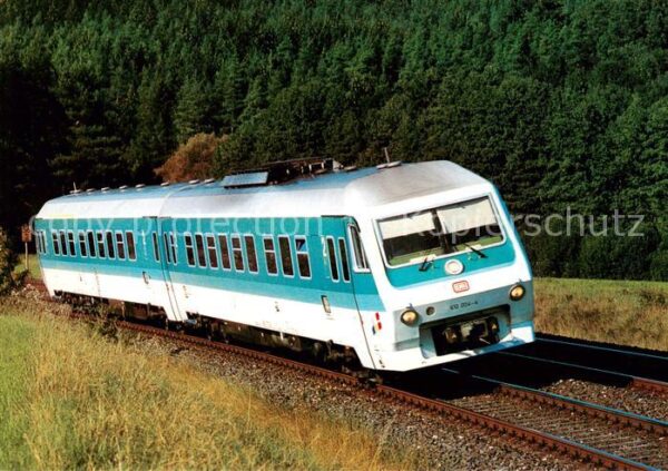 Eisenbahn Railway Chemin de Fer DB Dieselelektrischer Triebwagen Pendolino VT 61