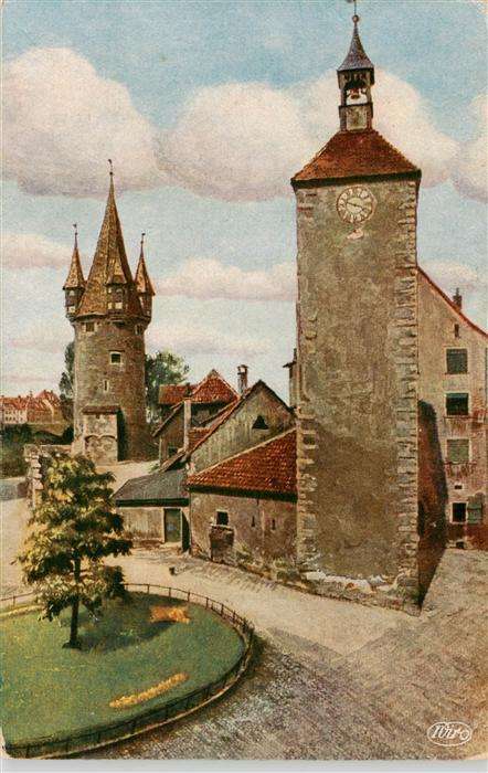Verlag Wiedemann WIRO Nr. Nr.2864 B Lindau BodenseeDiebesturm
