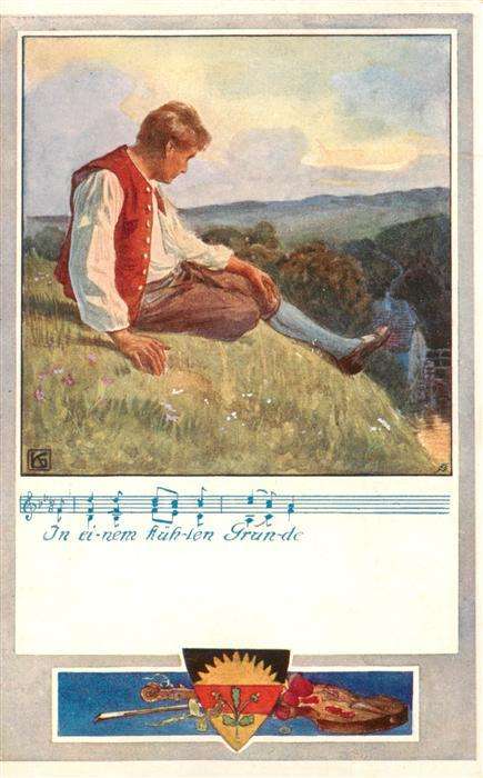 Schulverein Deutscher Nr. Nr.371 In einem Kuehlem Grunde