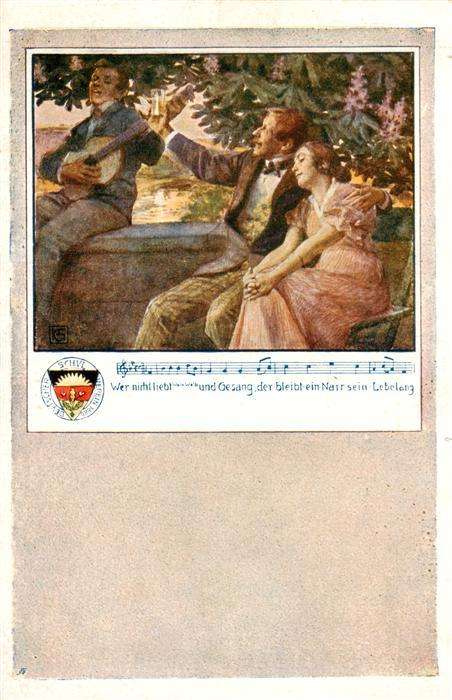 Schulverein Deutscher Nr. Nr. 63 Wer nicht liebt Gesang