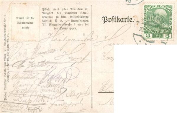 Schulverein Deutscher Nr. Nr.6 Kronne im gruenenRhein – Bild 2