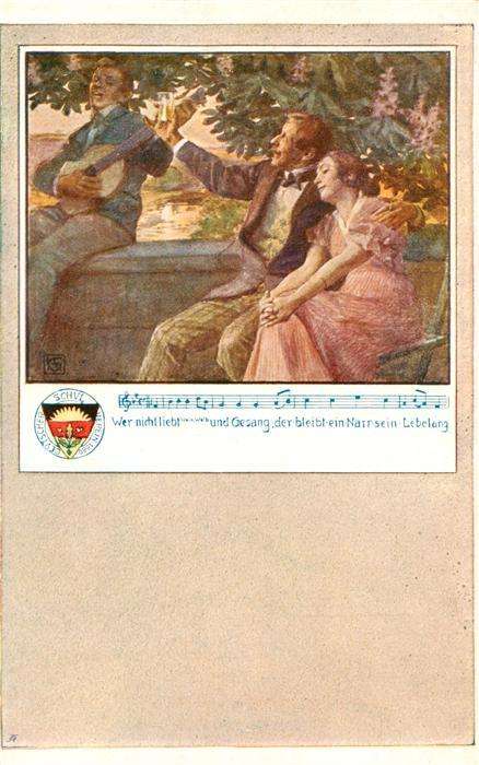 Schulverein Deutscher Nr. Nr.63 Wer nicht liebt Gesang