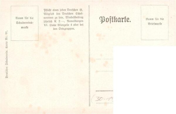 Schulverein Deutscher Nr. Nr.91 Krone im gruenen Rhein – Bild 2