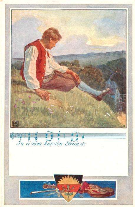Schulverein Deutscher Nr. Nr.371 In einem fruehen Gruende
