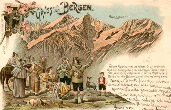 Wandern Bergen Ziege Lito