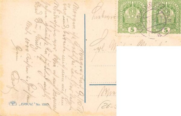 Verlag R K Nr. 333/3 Maedchen – Bild 2