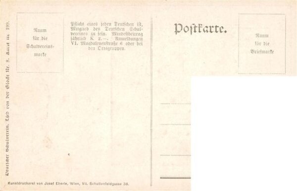 Schulverein Deutscher Nr. Nr.199 Die Glocke Volk Tanz – Bild 2
