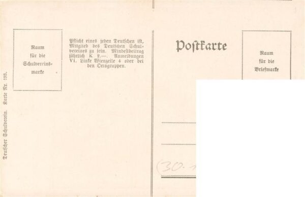Schulverein Deutscher Nr. Nr. 193 J.D.V scheffel Lito – Bild 2