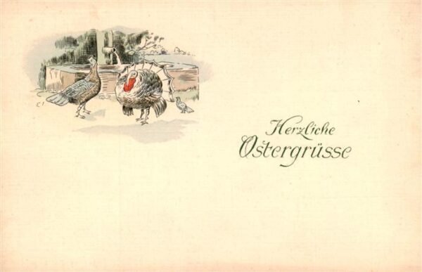 Ostern Easter Paques Pasqua Gruesse Putte