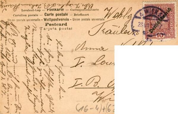 Verlag NPG Nr. Nr195 Kinder Trachten Buchstabe T – Bild 2