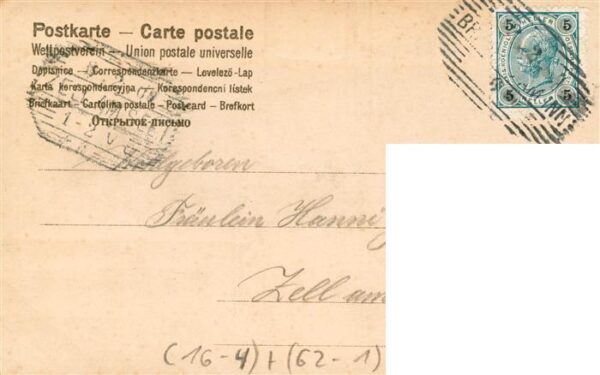 Verlag NPG Nr. Nr.195 Buchstabe R Kinder Frau – Bild 2