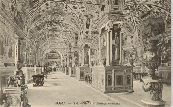 Roma  Rom IT Salone della Biblioteca vaticana