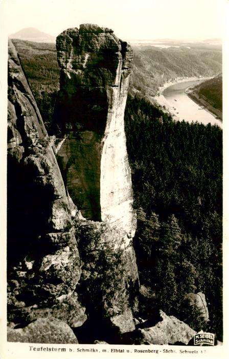 Saechsische Schweiz Teufelturm