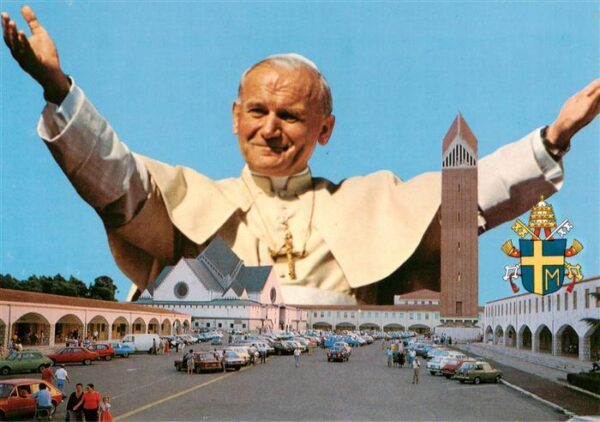 Papst Pope Pape Basilica Santuario Italy