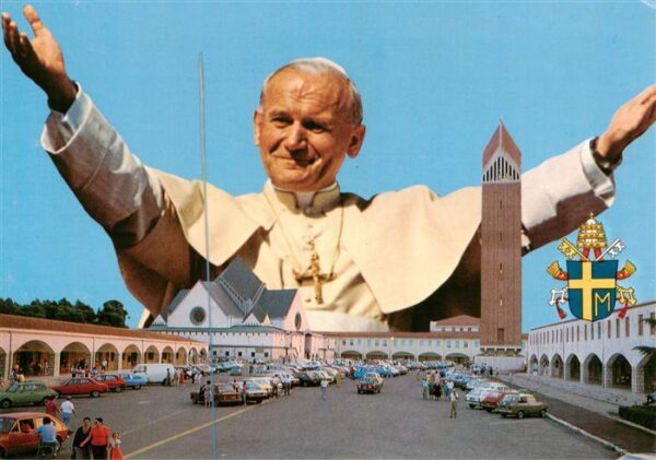 Papst Pope Pape Basilica Santuario