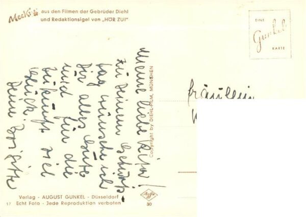 Mecki Nr. 17 aus den Filmen der Gebuerder Diehl – Bild 2