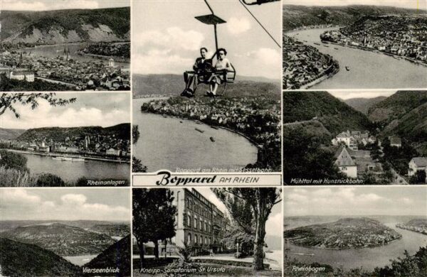 Seilbahn Cable-Car Telepherique Boppard am Rhein