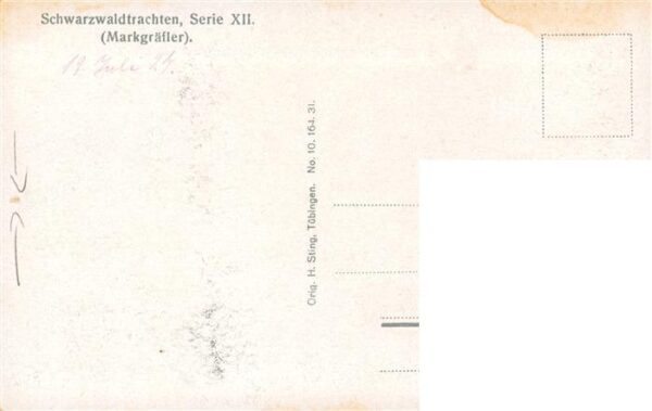 Trachten Schwarzwald Serie XII Markgraefler – Bild 2