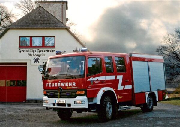 Feuerwehr Fire-Brigade Pompiers Bomberos LF 8/6 Mercedes Benz Atego 917 Rebesgru