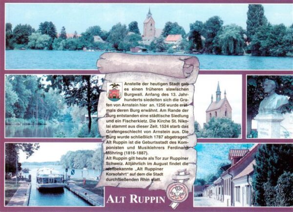Chronik-AK Alt Ruppin