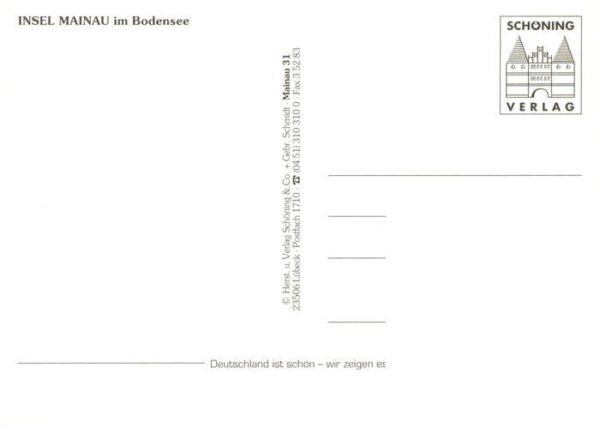 Chronik-AK Mainau Bodensee – Bild 2