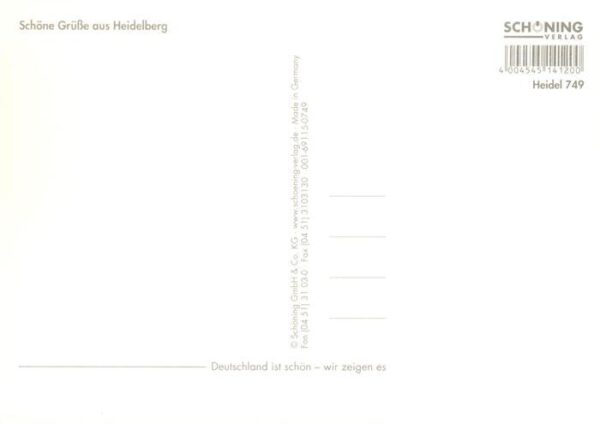 Chronik-AK Heidelberg – Bild 2