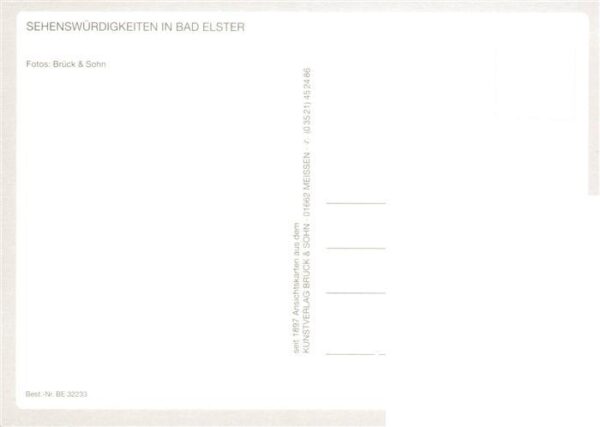 Chronik-AK Bad Elster – Bild 2