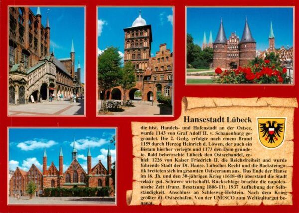 Chronik-AK Hansestadt Luebeck