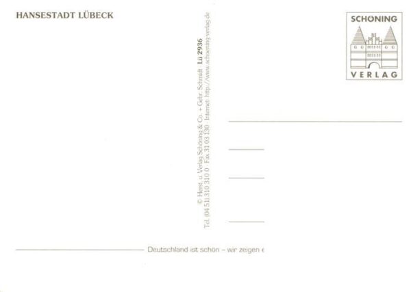 Chronik-AK Hansestadt Luebeck – Bild 2