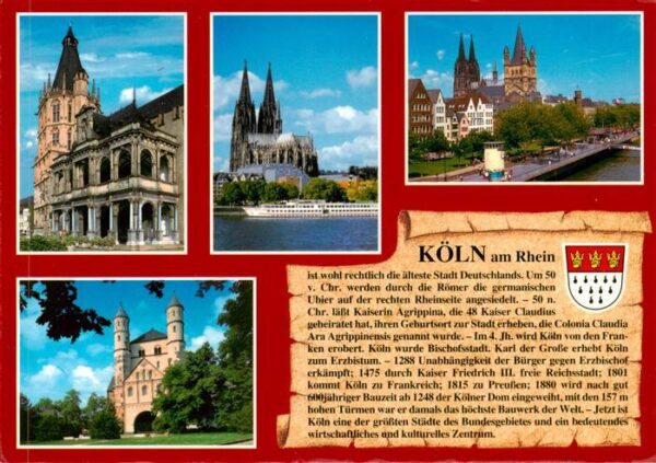 Chronik-AK Koeln am Rhein