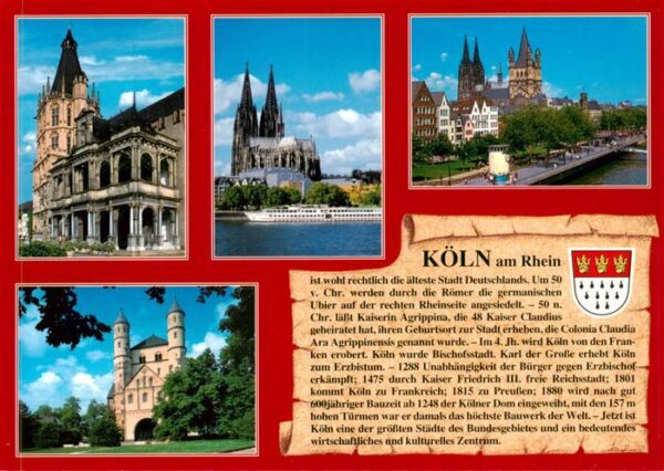 Chronik-AK Koeln am Rhein