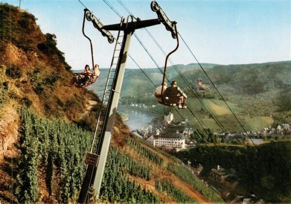 Sessellift Chairlift Telesiege Coxhem an der Mosel