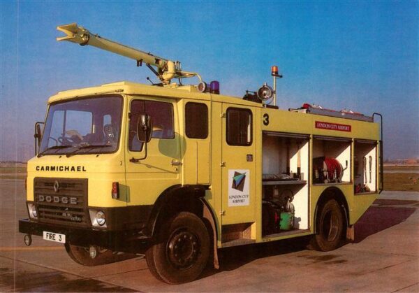 Feuerwehr Fire-Brigade Pompiers Bomberos Airfield Crash Tender-Water/Foam/BCF