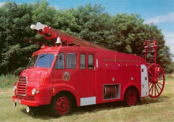 Feuerwehr Fire-Brigade Pompiers Bomberos Bedfords Series Pump Escape