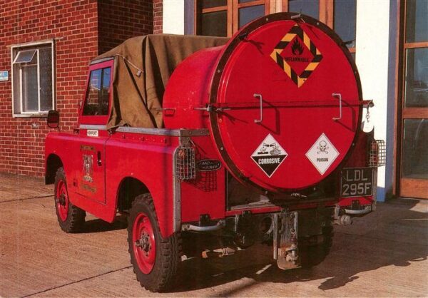Feuerwehr Fire-Brigade Pompiers Bomberos Dangerous Substances Conveyance Unit