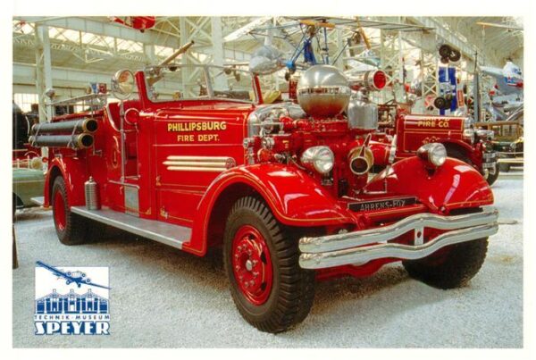 Feuerwehr Fire-Brigade Pompiers Bomberos Ahrens Fox H-T Phillipsburg Fire DEPT