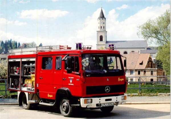 Feuerwehr Fire-Brigade Pompiers Bomberos LF 8/6 MB 814 AF Loeschfahrzeug