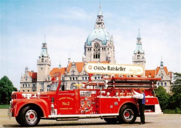 Feuerwehr Fire-Brigade Pompiers Bomberos Gilde Loeschzug New Yorker Feuerwehr
