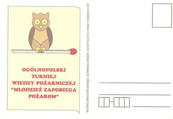 Werbung Reklame Ogolnopolski Turniej Wiedzy Pozarniczej