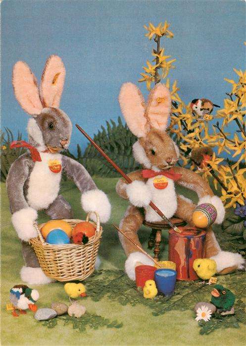 Ostern Easter Paques Pasqua Hasen Eier Kuecken