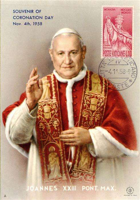 Papst Pope Pape S.S.Giovanni XXIII Pont.Max