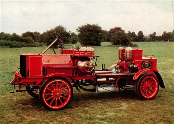Feuerwehr Fire-Brigade Pompiers Bomberos Motor Fire Engine 1904