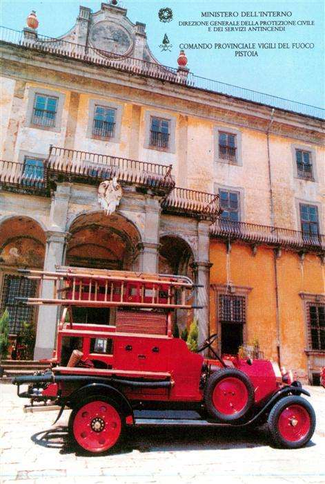 Feuerwehr Fire-Brigade Pompiers Bomberos Villa di Bellavista Ass NAZ ORFANI E FI