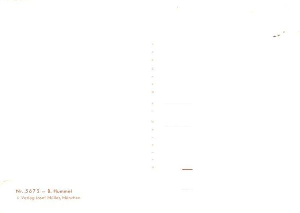 Hummel Kuenstler-AK-Nr. Nr.5672 Der Kunstkritiker – Bild 2