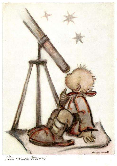 Hummel Kuenstler-AK-Nr. Nr. 5547 Der neue Stern
