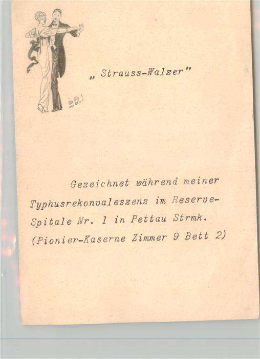 Tanz Taenzer Strauss-Walzer