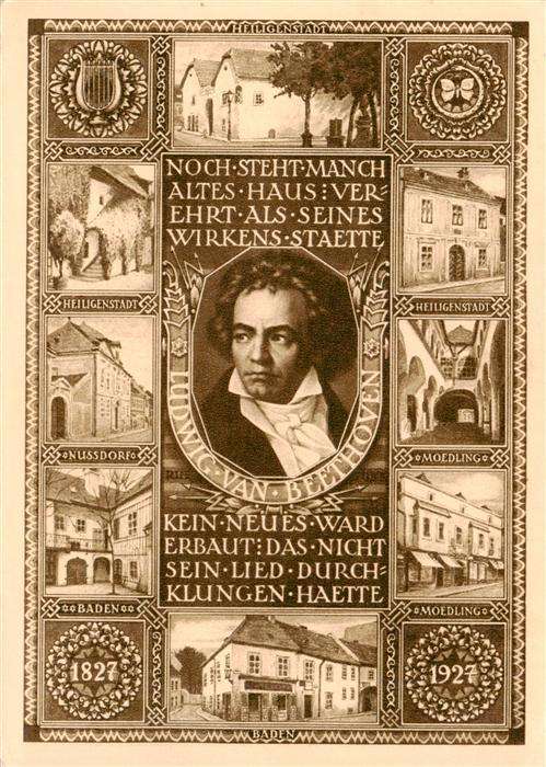 Beethoven Noch steht Manch altes Haus