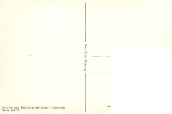 Landwirtschaft Printed Published by Kolff Indonesia – Bild 2