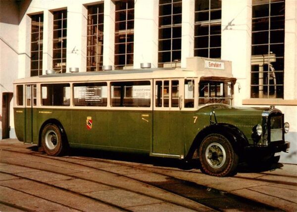 Autobus Omnibus Stadt Omnibus Bern Zweite Nummer 7 Tramverein Bern TVB